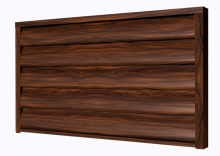 Забор-жалюзи из металла NORDO® ELEGANT