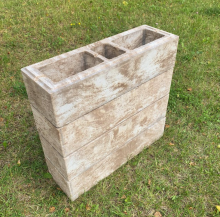 Бетонный блок для забора FaBrick 625x200x150мм - Беларусь