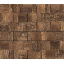 Старый город Ландхаус Color Mix Каштан, h=60mm