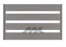 Забор Ранчо XPS 310, RAL7016, МАТ