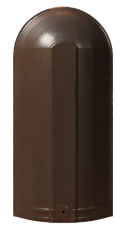 Заглушка коньковой черепицы (универсал) Blue anthracite