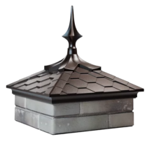 Колпак EVEREST 390 x 390 с пикой на 1,5 кирпича